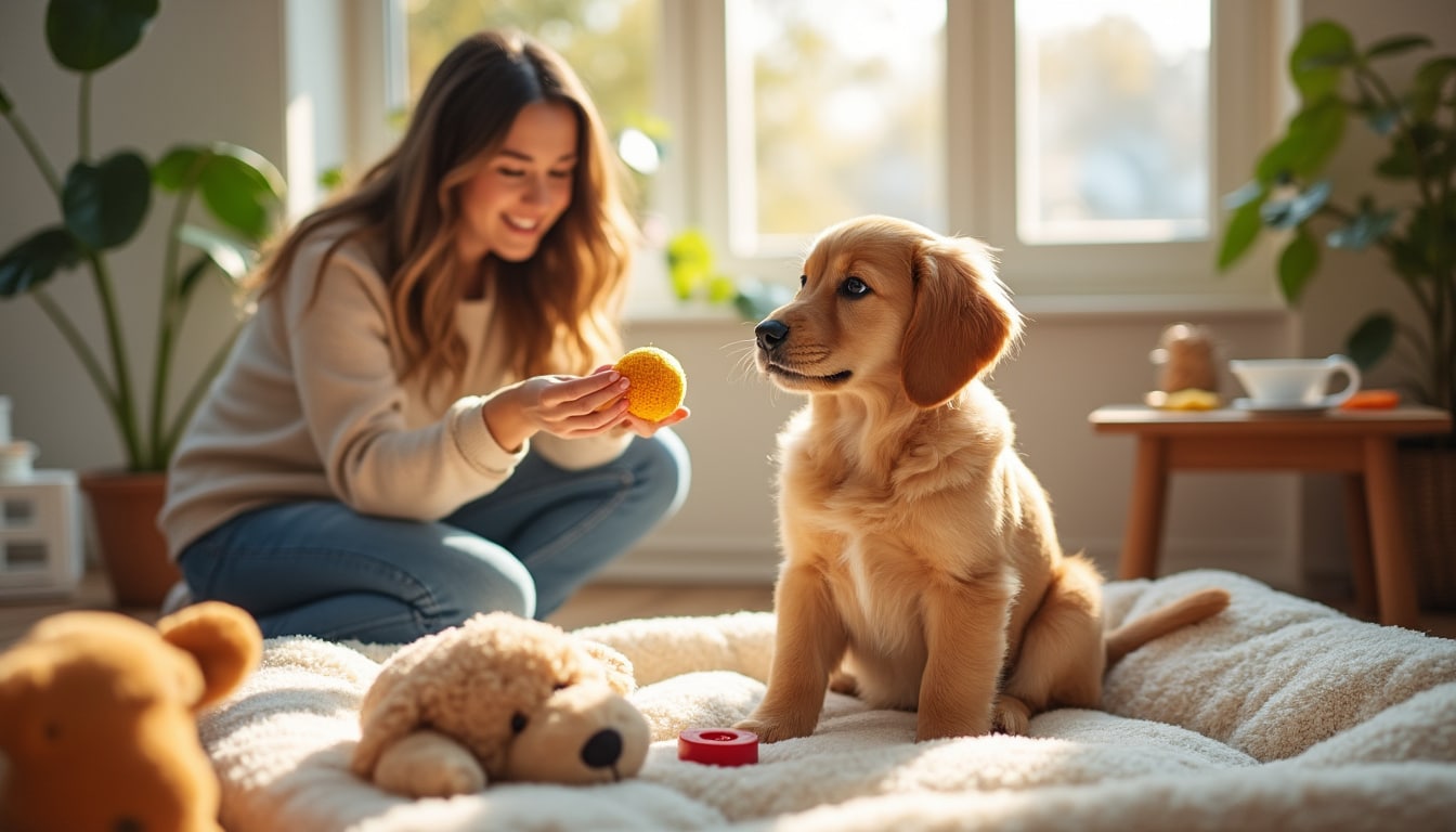 découvrez des astuces pratiques pour apprendre à votre chiot à apprécier la solitude. dans cet article, nous vous guiderons à travers des méthodes efficaces et bienveillantes pour aider votre compagnon à quatre pattes à se sentir à l'aise lorsqu'il est seul, favorisant ainsi son bien-être et une harmonie familiale durable.