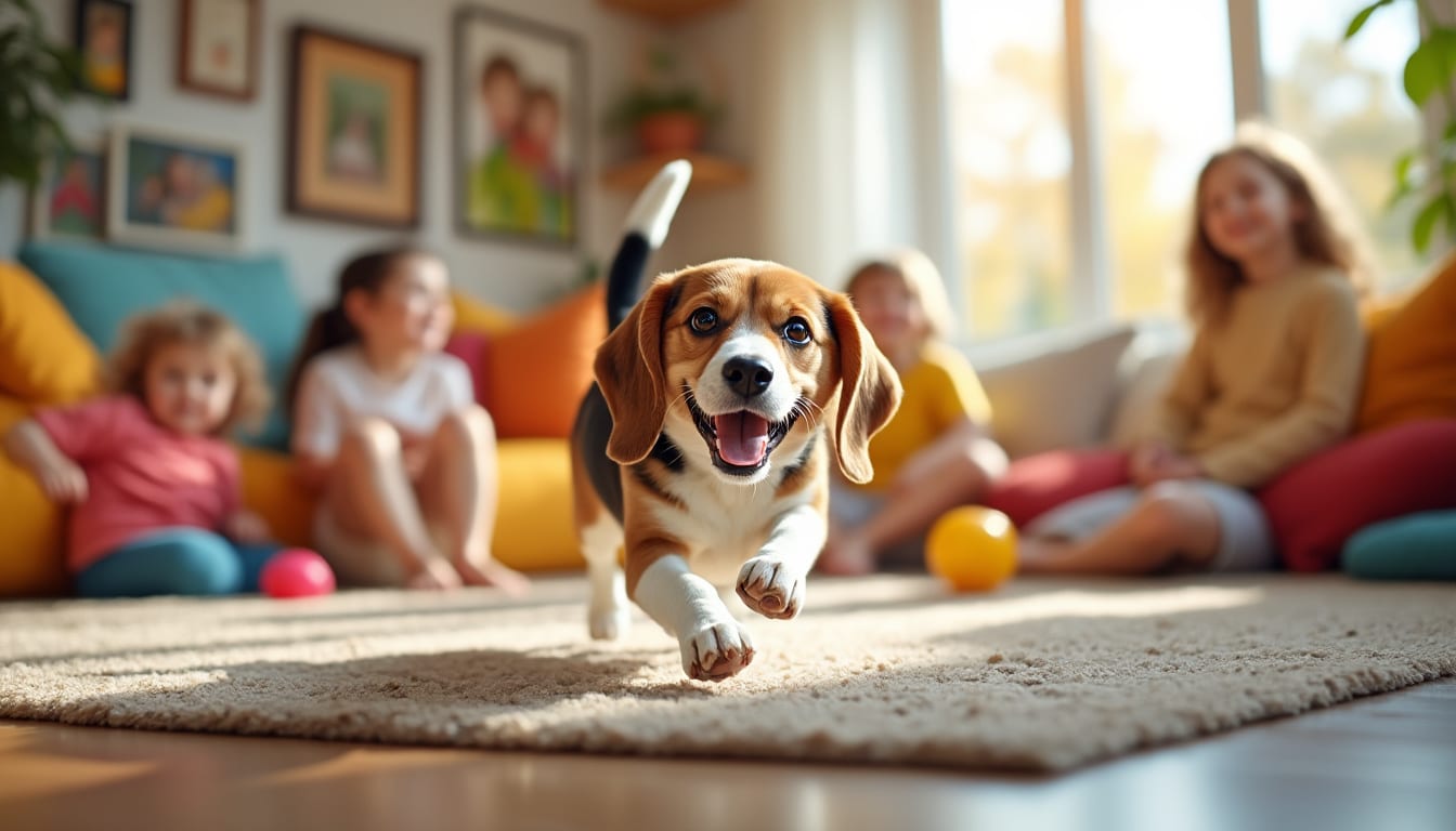 découvrez pourquoi le beagle est le compagnon idéal pour les familles : un chien affectueux, joueur et plein d'énergie, parfait pour créer des souvenirs inoubliables avec vos proches.